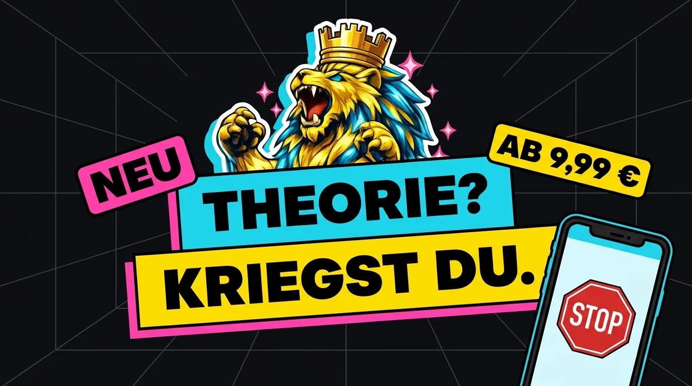 Neu: TheorieCoach — die Theorie-App aus deiner Fahrschule 🦁 - Fahrschule Jendritzki